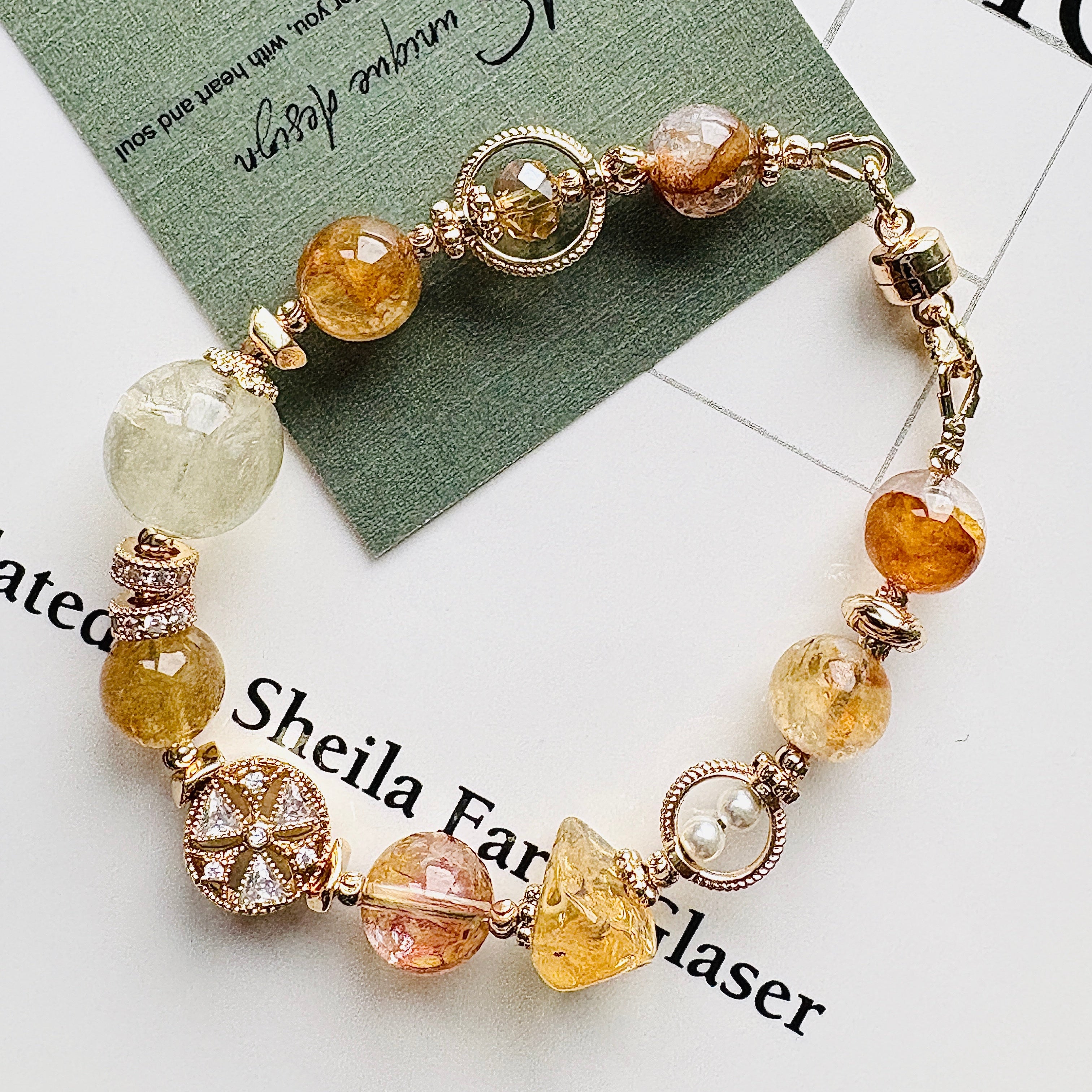 紅椒花Ｉ黃金椒花Ｉ水晶珍珠Ｉ檸檬晶Ｉ水晶珍珠 （新款）